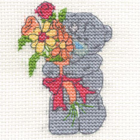 Just For You Me to You Bear Mini Cross Stitch Kit £2.99